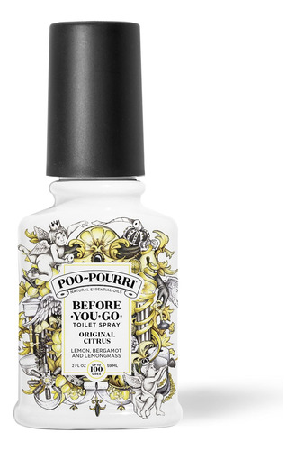 Spray De Baño Poo-pourri Before-you-go Original Citrus 60 Ml