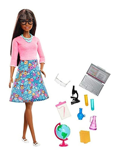 Mattel Barbie Maestro Afroamericano Muñeca