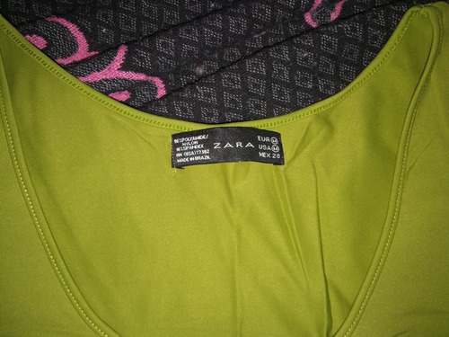 Musculosas Lisas Zara M