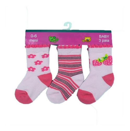 Kit 12 Pares Meias Infantil Atacado Importadas Tendência Top