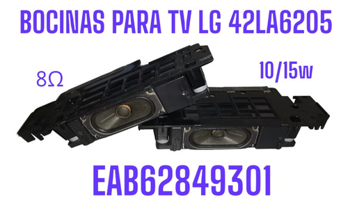Bocinas Eab62849301 Para Tv LG 42la6205