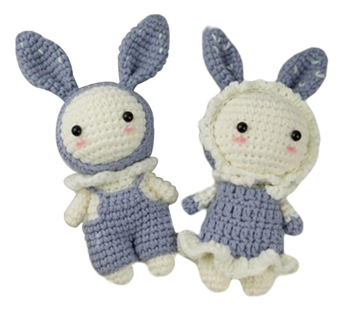 Kit De Ganchillo Conejo Crochet Craft Set Juguete De Tejer A
