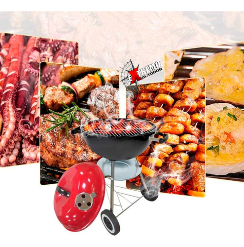 Parrillero Parrilla Barbacoa Portátil Asado Balcón Jardín