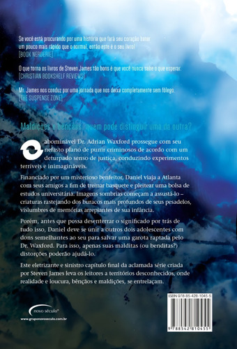 Maldição, de James, Steven. Blur (3), vol. 3. Editorial Novo Século Editora e Distribuidora Ltda., capa mole em português, 2017