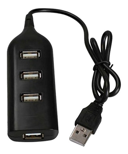 Hub Usb 4 En 1  Puertos Multiplicador Conector Pc Laptop