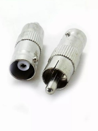 Conector De Coaxial Hembra A Bnc Macho 5 Piezas