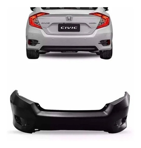 Paragolpe Trasero Honda Civic Ex 2016/ En Adelante