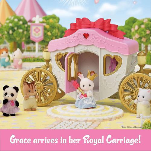 Calico Critters Royal Carriage Set Playset Sylvanian *