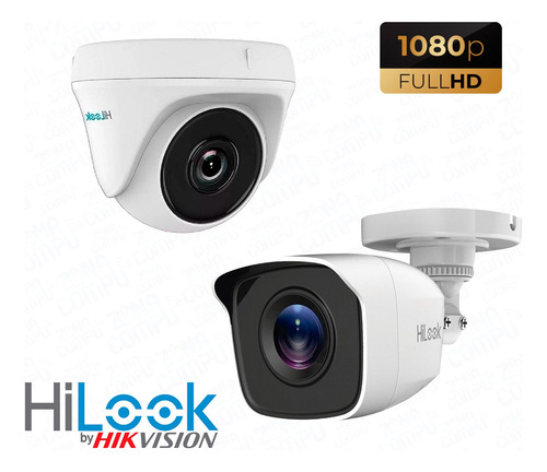 Camaras De Seguridad Hilook (domo/bullet) Ful Lhd 1080p