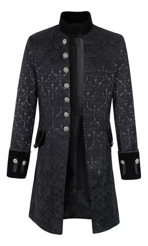 Roupas Medievais, Moda, Steampunk, Casaco Masculino Vintage