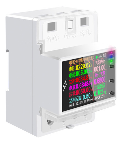 Wifi Monitor Inteligente De Energía Eléctrica 2p Version