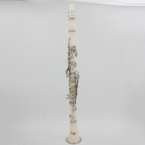 Shaoke Clarinete Plano De 17 Teclas B Con Estuche, Cañas,