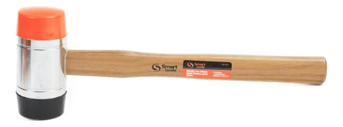 Combo Goma Plástico Mango Madera Smart Tools 6103360 Mazo