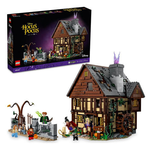 Lego Ideas 21341 - Abracadabra: O Chalé Das Irmãs Sanderson Quantidade De Peças 2316