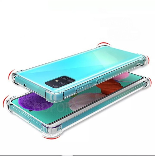 Case Transparente Airbag Para Samsung A31/ A51/ A71/ Bumper