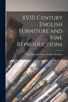 Libro Xviii Century English Furniture And Fine Reproducti...