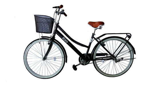 Bicicleta Citybike Modelo Rio/rodado 26/con Canasto 