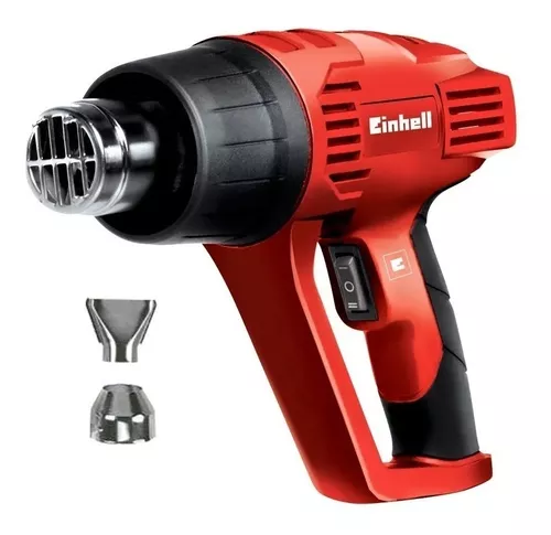 Pistola Calor 2000w Einhell Aire Caliente 3vel + 2 Boquillas