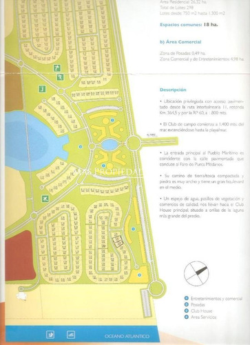 Imagen 5 de 6 de Lote Interno En Barrio Punta Médanos - Pinamar