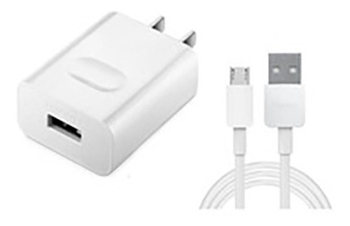 Turbo Cargador Usb V8 Datos Carga Rapida Celular  /e Color Blanco