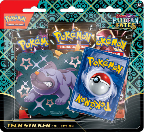 Pokemon Destinos De Paldea - Tech Sticker Maschiff - Español