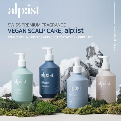 Kerasys Alp:ist Fórmula Vegana Sulfato De Silicone Sem Parab