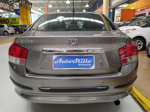 Honda City 1.5 Ex Cinza 2010 (completo + Baixa Km)