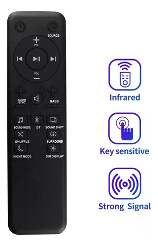 Reemplazo De Mando A Distancia Para Jbl Bar/2.1/3.1/5.1 Bar