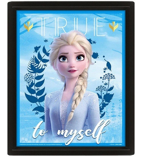 Frozen Ii - Póster Lenticular 3d - Mosca