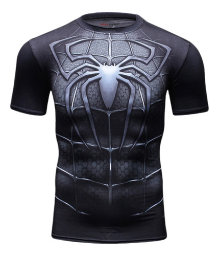 1 X Marvel Spider-man Mallas Deportivas Con Camiseta De