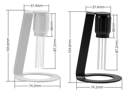 Espresso Tool Compatible Con Barista Con Soporte Negro