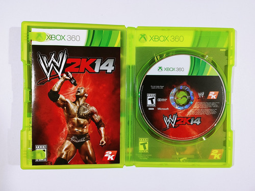 Wwe 2k14 - Xbox 360 Fisico Original El Primer Y Mejor Wwe 2k (Reacondicionado)