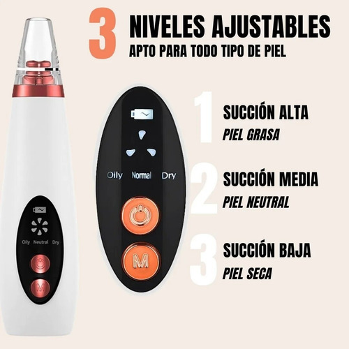 Imagen 5 de 6 de Removedor De Puntos Negros Recargable