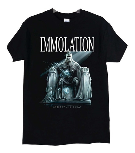 Polera Immolation Majesty And Decay Metal Abominatron