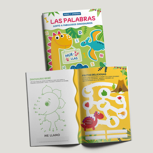 Set De Arte Para Niños Didáctico Leer Pintar Con Materiales