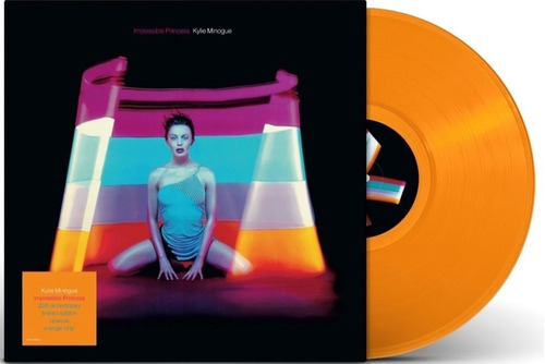 Kylie Minogue Impossible Princess 25th Anniv Lp Orange Vinyl