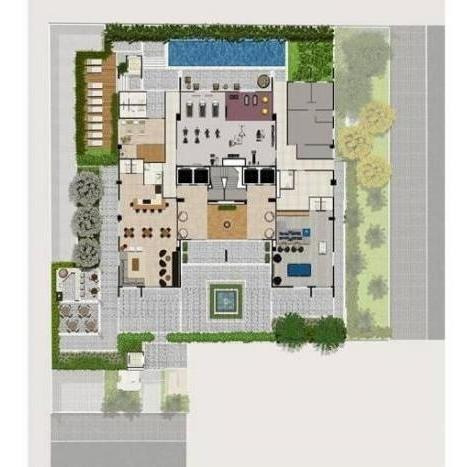 Imagem 3 de 15 de Apartamento Garden Para Venda Em São Paulo, Vila Buarque, 1 Dormitório, 1 Banheiro, 1 Vaga - Cap0560_1-1180438