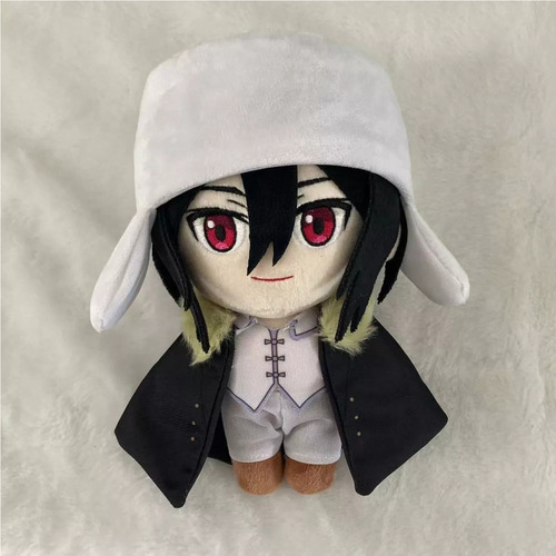 Preto Bungo Stray Dogs Fyodor Dostoyevsky Peluche Muñeca D
