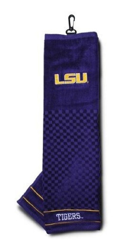 Bolsa De Golf - Toalla De Golf Bordada Team Golf Ncaa Lsu Ti