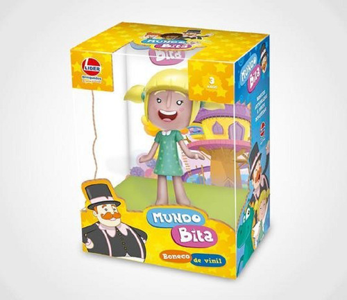 Imagem 2 de 2 de Boneco De Vinil Lila Mundo Bita - Lider