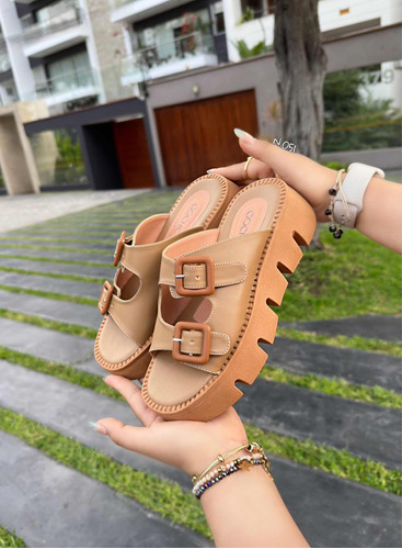 Sandalias Con Correa Ajustable Para Mujer