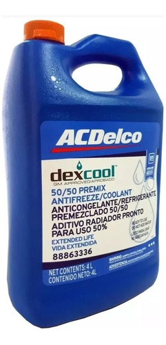 Refrigerante Acdelco 4 Litros