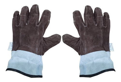 Guantes Descarne De Trabajo Reforzados X12 Unidades