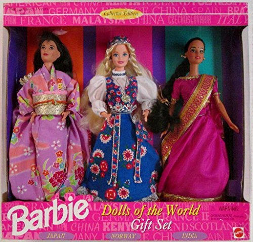 Juego De Regalo De La Colección De Muñecas Barbie Del Mun.