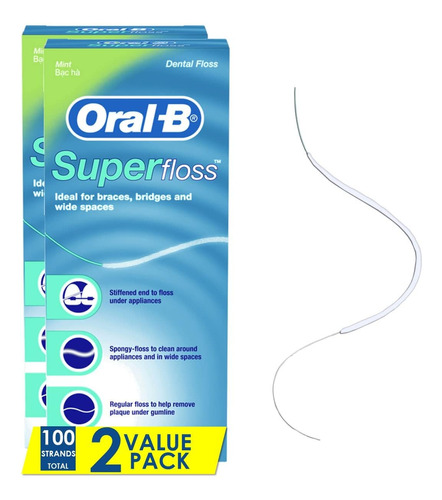 Hilo Dental Oral B Superfloss 2 Value Pack