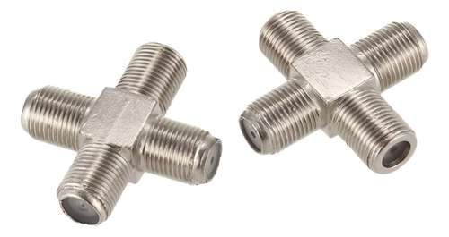 5 Cruz 4 Empalmes Conector F Rg6 Coaxial Terminal Tv Digital