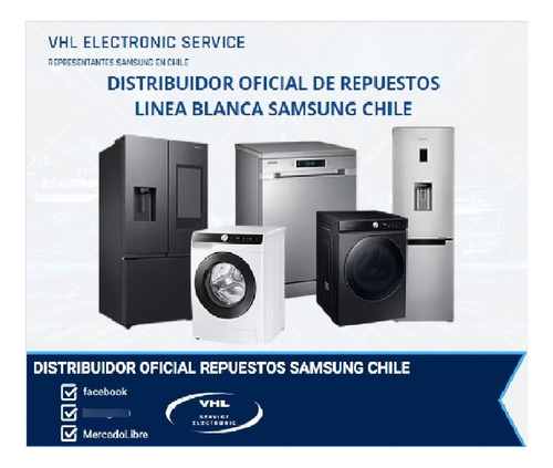 Valver Agua Dc62-00214n, Wd10k6410ox/zs Lavador Samsung