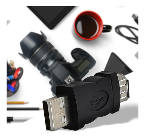 Firewire Ieee 1394 6 Pinos Fêmea F Para Usb M Macho