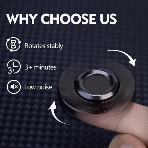 Brinquedos De Ansiedade 3 Em 1 Para Adultos: Spinner,