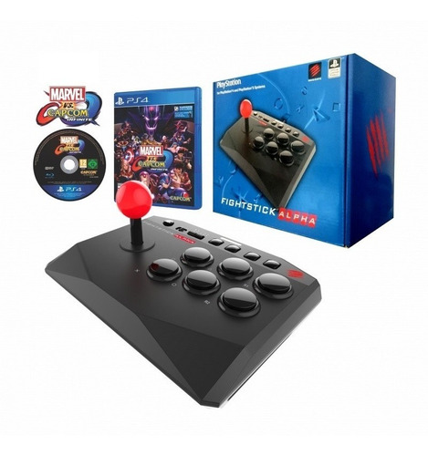 Joystick Mad Catz Arcade Ps3/ps4 + Marvel Vs Capcom Infinite